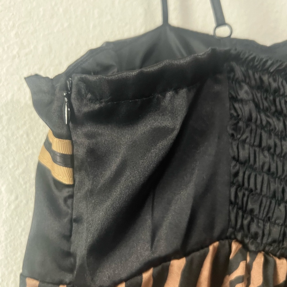 Street Code Cute Zebra Print Spaghetti Strap Dres… - image 6